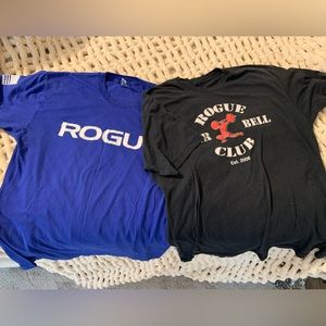 Rogue T-Shirts. Size Large.